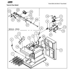 60155704-CL actuator linear for fryers